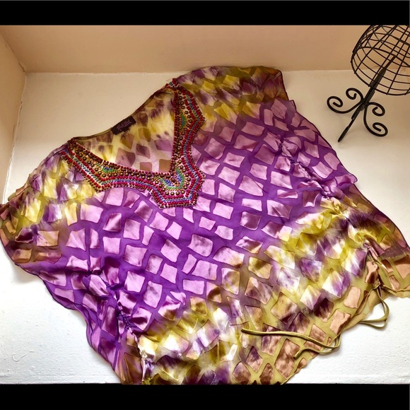 Hale Bob Tops - Hale Bob Swimwear Silk Tunic Sz. S Hale Bob Tops - Hale Bob Swimwear Silk Tunic Sz. S